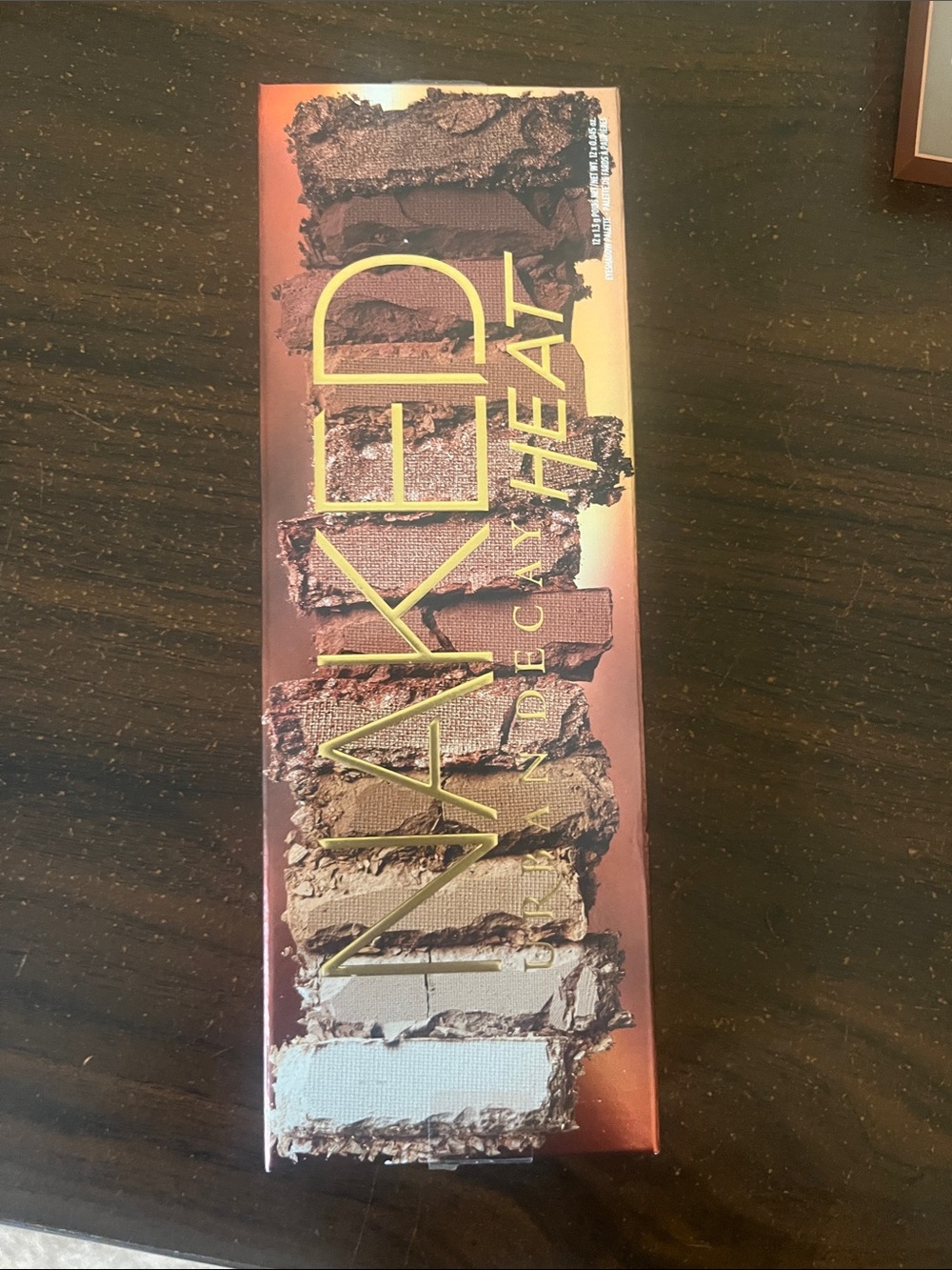 Urban Decay Naked Heat Eyeshadow Palette - Copper, Brown, Amber & Cream Shades